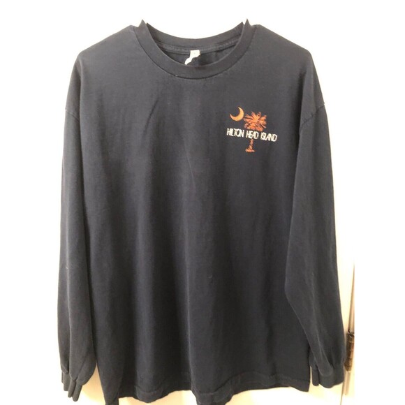 Other - Hilton Head South Carolina Long Sleeve Black Allstyle Brand XL